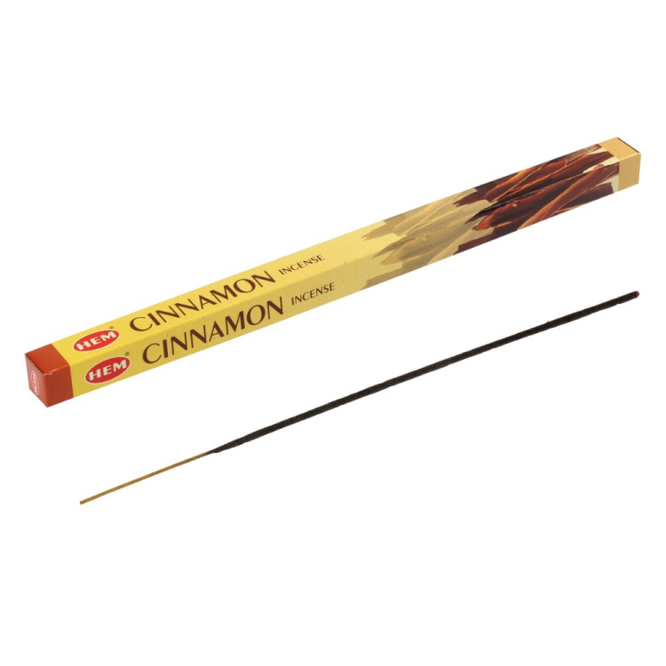 Kadzidełko długie CINNAMON 8 sztuk RAVI